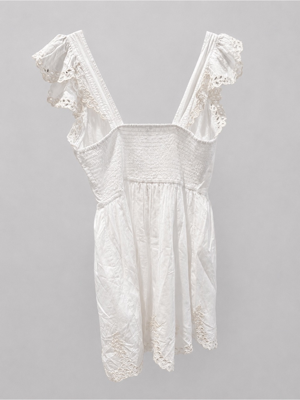 🌺 American Eagle Eyelet Trim Mini Dress - Picture 4 of 5